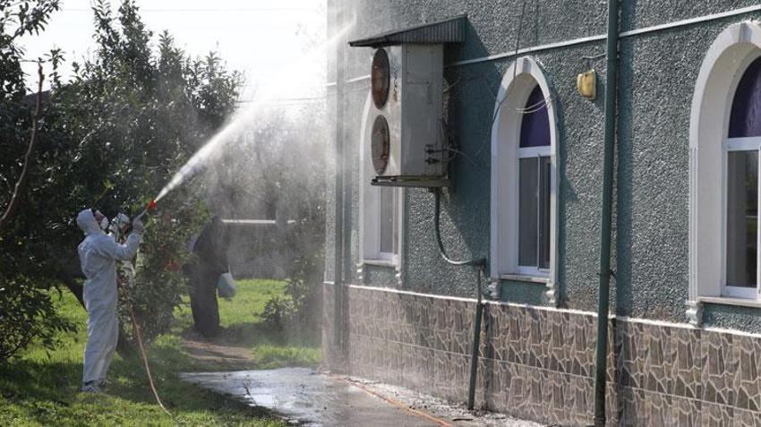 Samsun Terme'de büyük mücadele! Kahverengi kokarcaya karşı 850 hane, 23 kamu alanı ve 623 ahır ilaçlandı