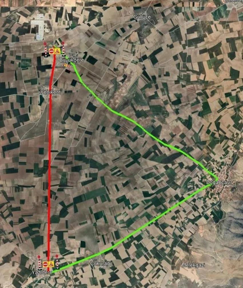 Eskişehir büyükşehir duyurdu: İlçe yolu 12 gün kapalı olacak