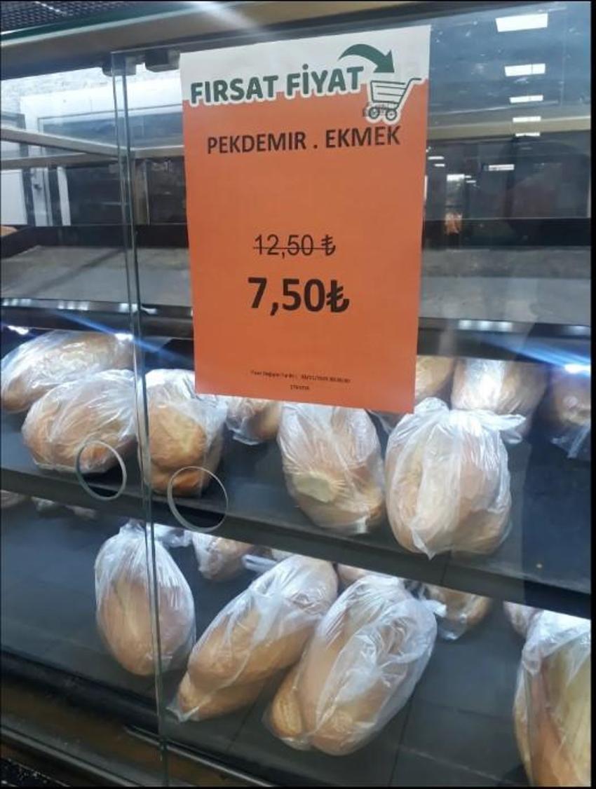 Denizli'de ekmeğe yüzde 50 indirim geldi! Türkiye'de bir ilk oldu