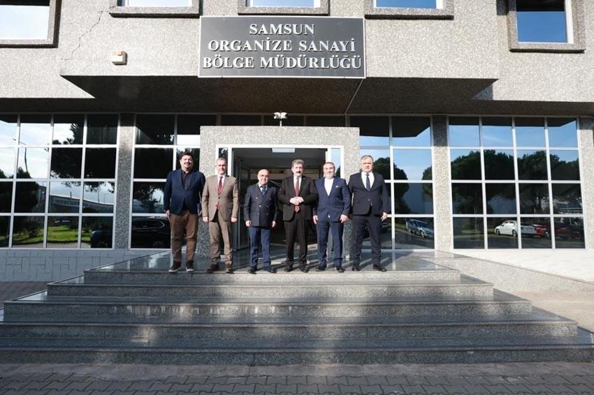 Samsun Merkez Organize Sanayi Bölgesi'nde 2026 stratejisi belirlendi: 10 bin 319 kişiyi istihdam ediyor