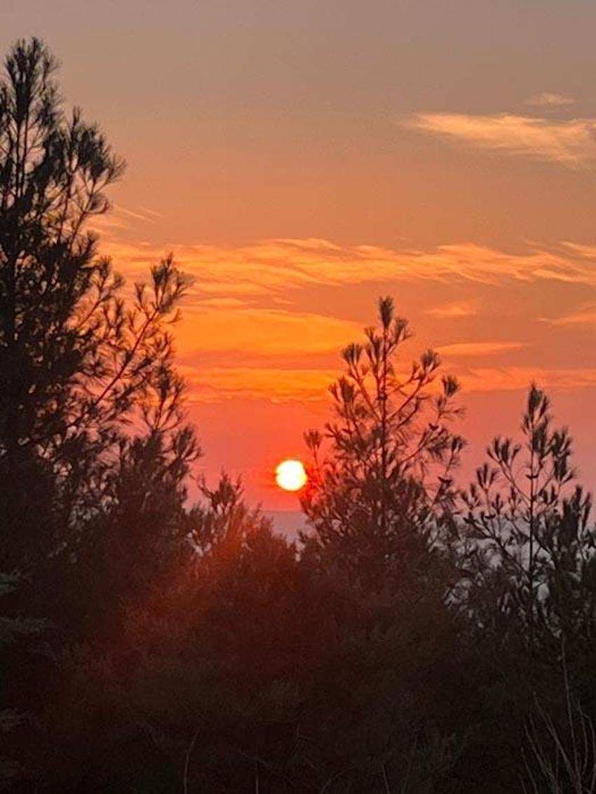 Batman'da gün batımı kartpostallık görüntüler ortaya çıkardı