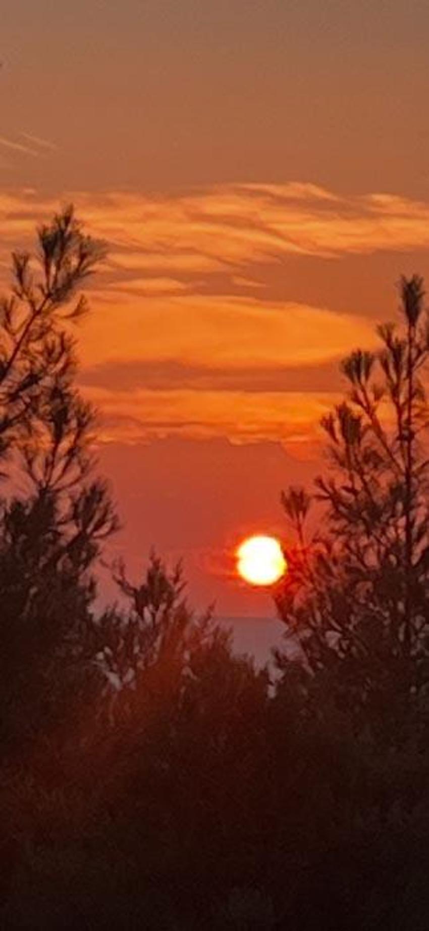 Batman'da gün batımı kartpostallık görüntüler ortaya çıkardı