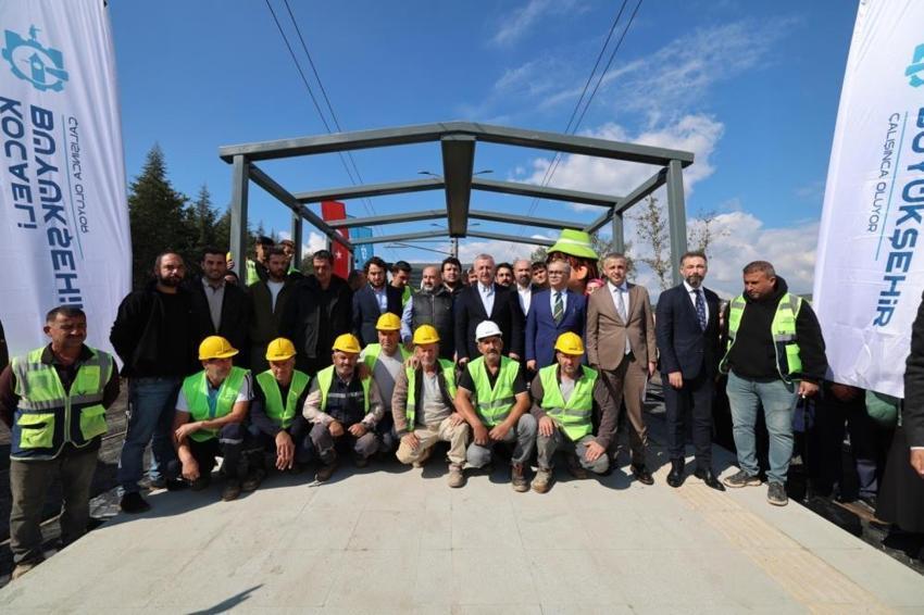 Kartepe’ye tramvay geliyor! Çalışmalar hızla sürüyor! 2 durak olacak