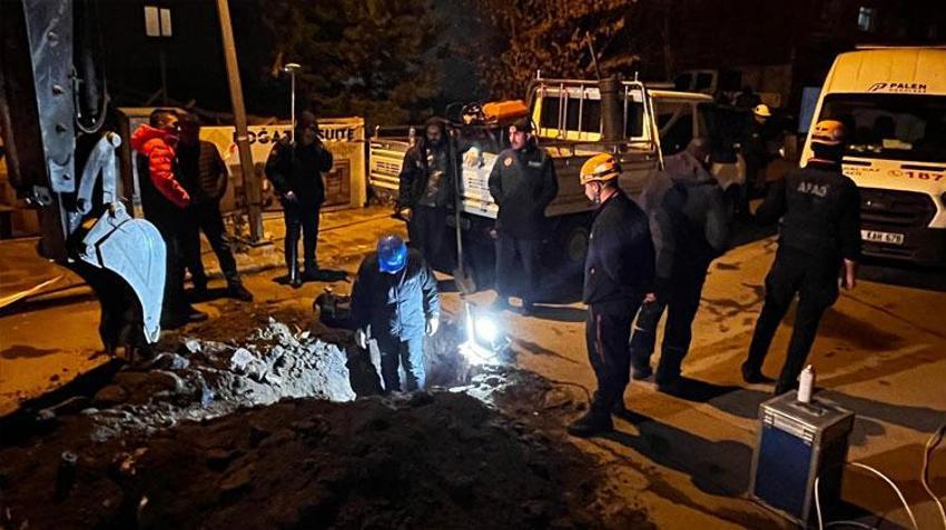 Erzurum'da ekipleri alarma geçiren ihbar