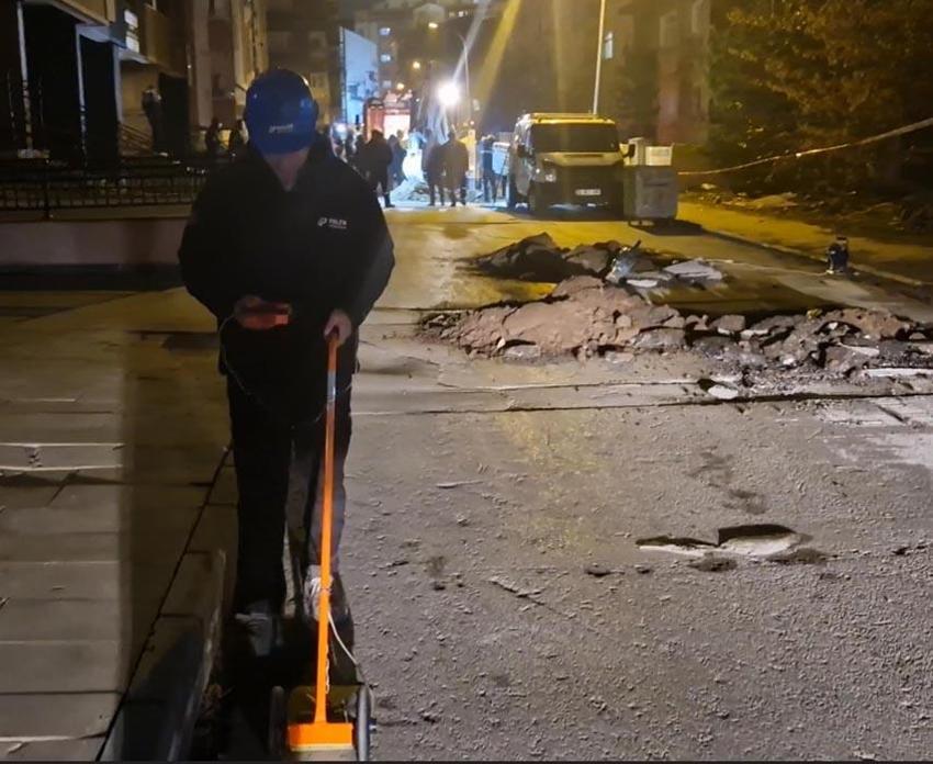 Erzurum'da ekipleri alarma geçiren ihbar