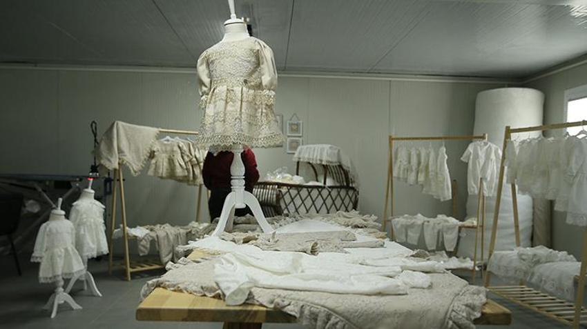 Maraşlı kadın ilk önce çocuğu için üretti! Talep patlaması yaşanınca ihracata başladı