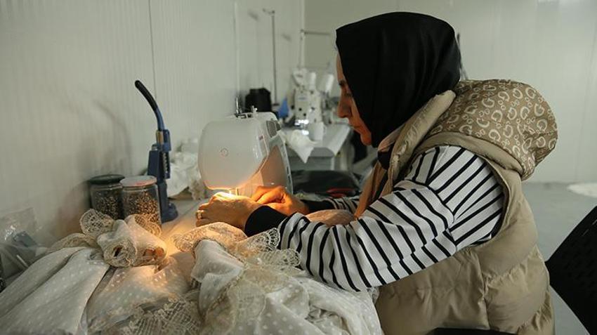 Maraşlı kadın ilk önce çocuğu için üretti! Talep patlaması yaşanınca ihracata başladı