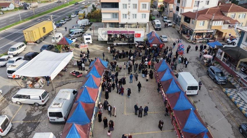 Düzce'de ikinci kez oldu: Yüzlerce kişi bir anda oynamaya başladı