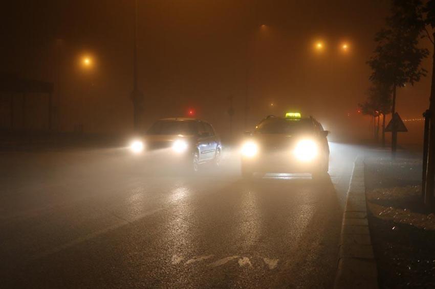 Sivas'ta sıcaklıklar eksi 2 dereceye kadar düştü şehir yoğun sise gömüldü