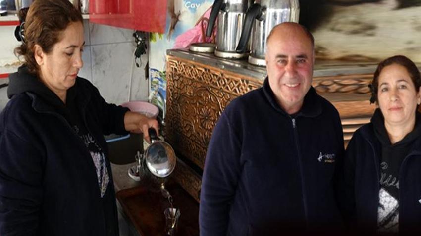 Eleman bulamayınca eşine yardım etmek için başladı! Şimdi herkes onu konuşuyor