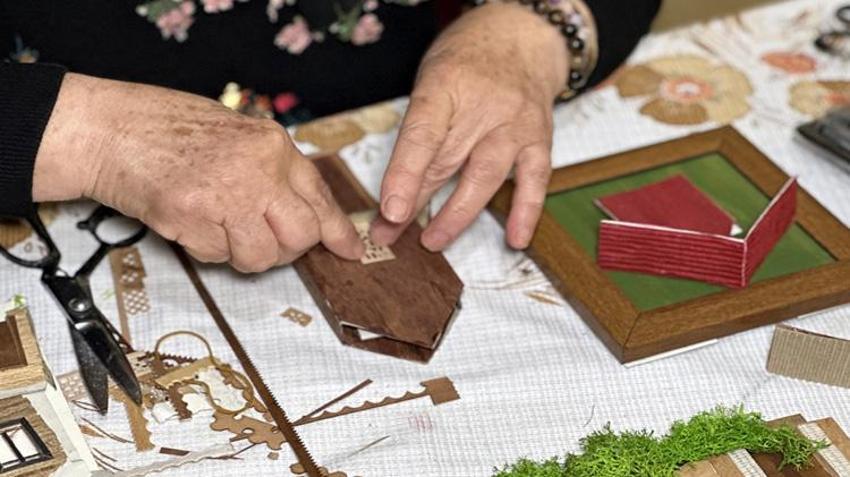 Edirne'de bu işi ondan başka yapan yok! İnşaat ustası babasından ilham alıp başladı: Ürettiklerine talep yağıyor!