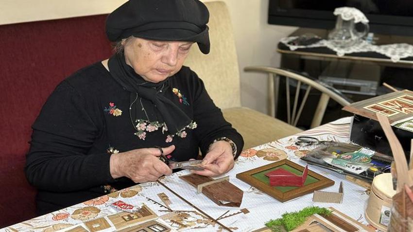 Edirne'de bu işi ondan başka yapan yok! İnşaat ustası babasından ilham alıp başladı: Ürettiklerine talep yağıyor!