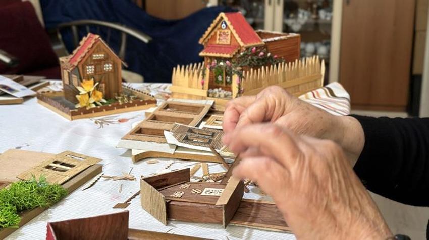 Edirne'de bu işi ondan başka yapan yok! İnşaat ustası babasından ilham alıp başladı: Ürettiklerine talep yağıyor!