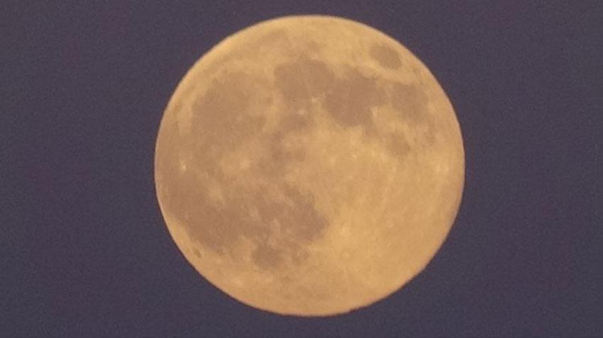 Van semalarında 2025 yılının son dolunayı görsel şölen sundu