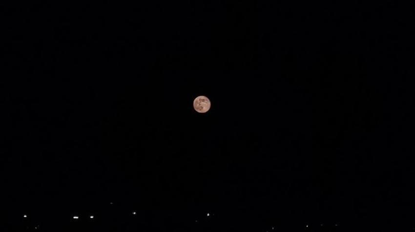 Van semalarında 2025 yılının son dolunayı görsel şölen sundu