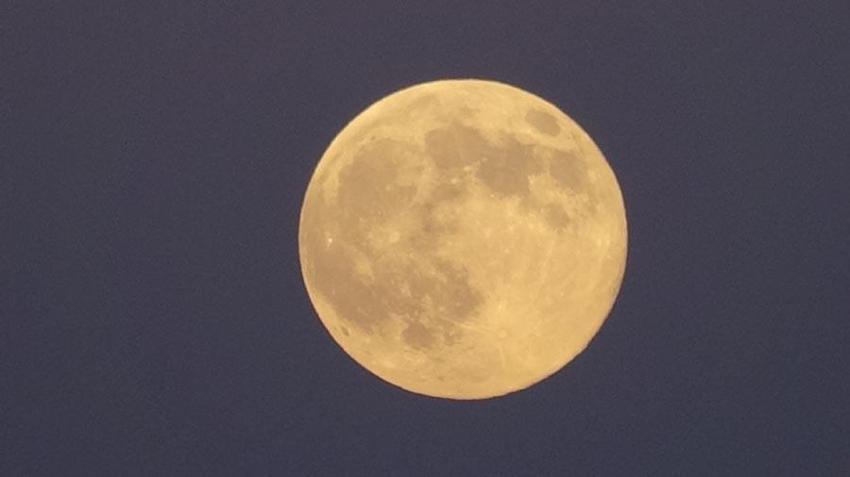 Van semalarında 2025 yılının son dolunayı görsel şölen sundu