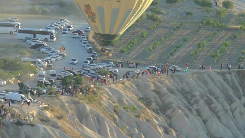Kapadokya'da sıcak hava balonlarına 4 gündür izin yok!