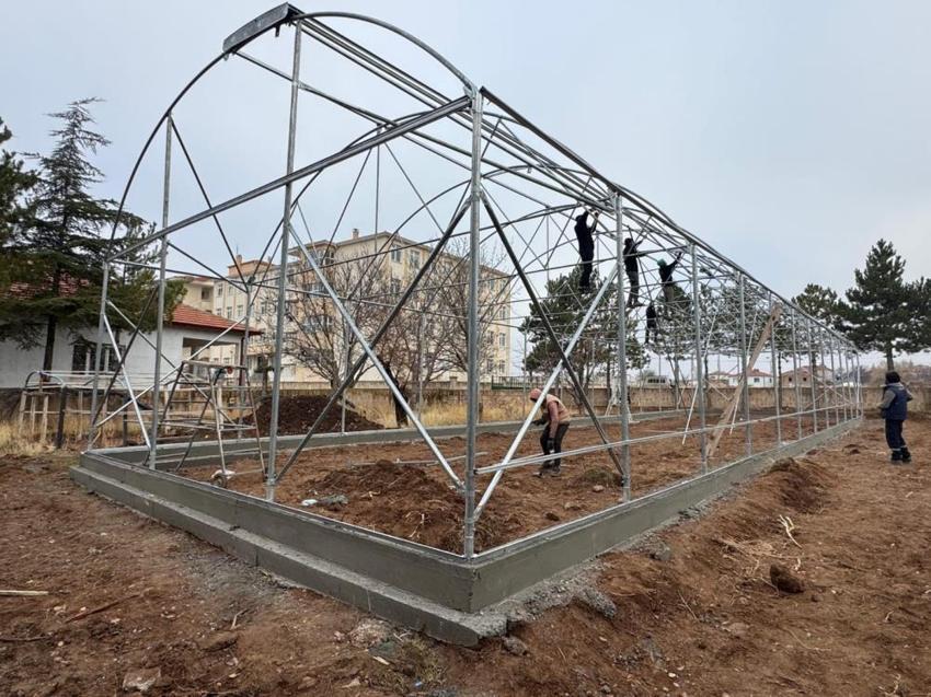 Kayseri'de öğrencilere ilk kez sunuldu! Kurulumu bitti: Maliyeti az, verimi çok!