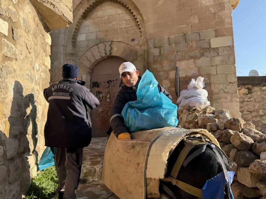 Mardin'in kadrolu eşeklerini emekli edecek hamle! Artuklu Belediyesi'nden örnek proje