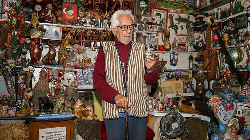 Diyarbakır'da 60 yıl boyunca görev yaptığı illerden topladı! Evinin bir odasını müzeye çevirdi: Hepsinin üzerinde not var