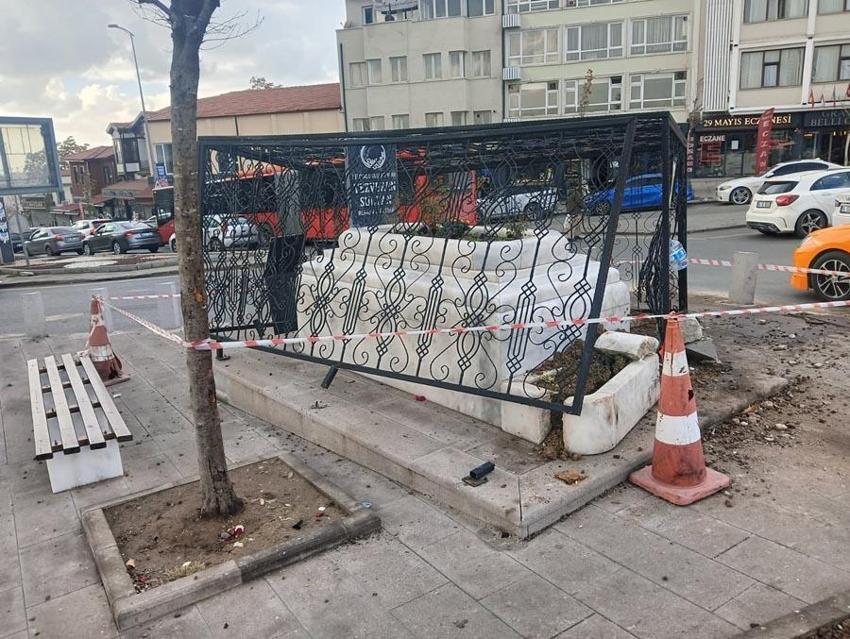 Ankara Altındağ'da sürekli trafik kazalarının yaşandığı türbede yine kaza oldu