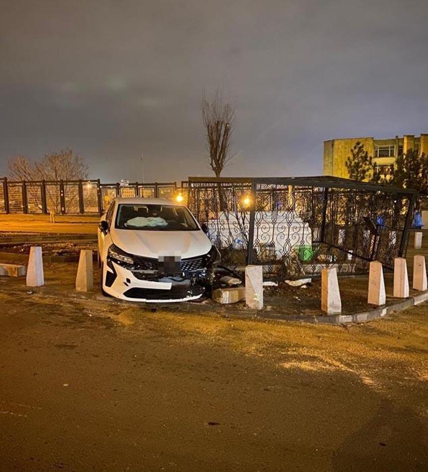 Ankara Altındağ'da sürekli trafik kazalarının yaşandığı türbede yine kaza oldu