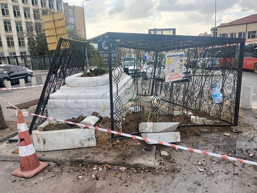 Ankara Altındağ'da sürekli trafik kazalarının yaşandığı türbede yine kaza oldu