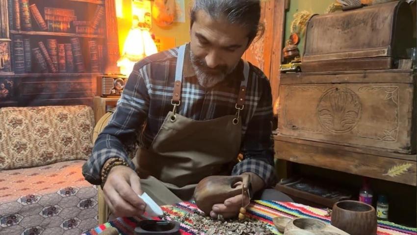 Osmaniye'de İskandinav işi yapmaya başladı: Bu iş için baba ocağını atölyeye çevirdi!