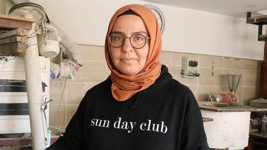 Burdur'da bu işi yapan tek kadın! Baba yadigarı işletmeye sahip çıktı