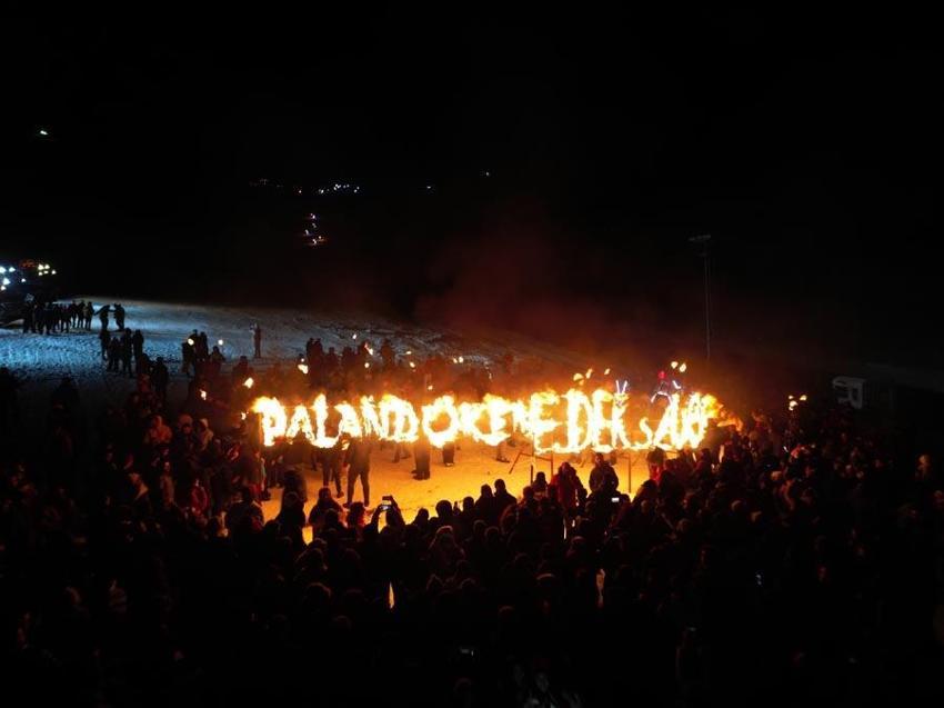 Erzurum Palandöken Kayak Merkezi'nde kayak sezonu resmi olarak başladı