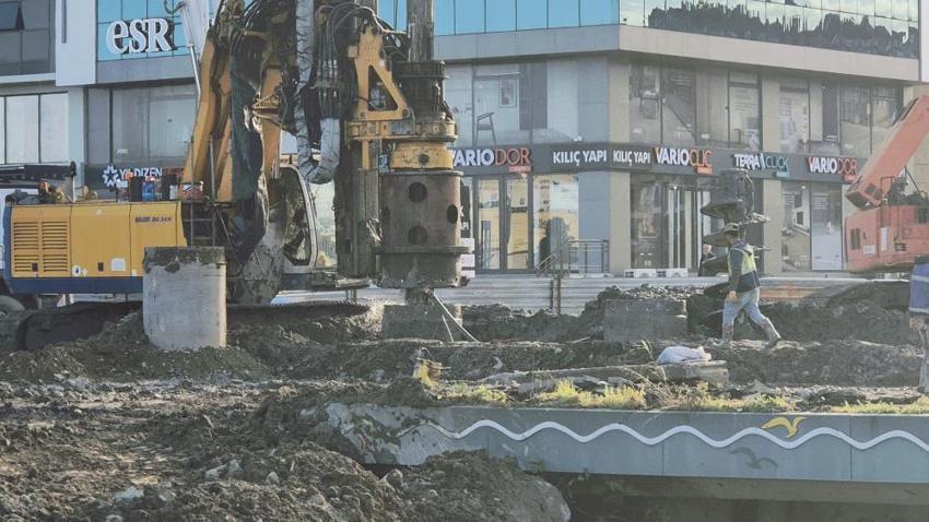 Samsun'daki riskli köprünün yıkımına başlandı! Bölgeye girişler kapatıldı