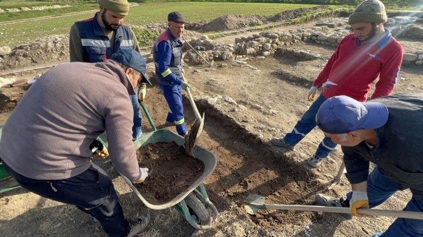 Çanakkale'de Cezayirli Hasan Paşa Köşkü'nü gün yüzüne çıkarmak için çalışmalar devam ediyor