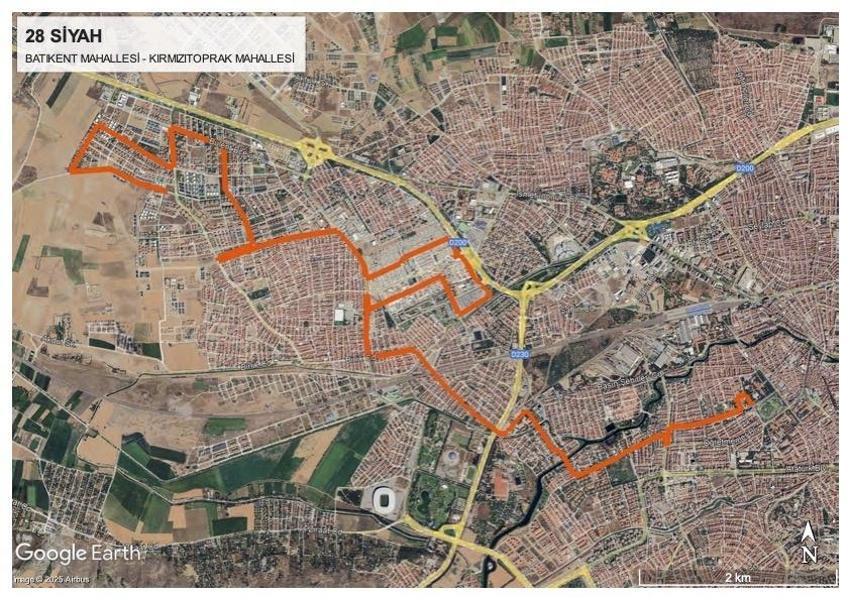 Eskişehir'de hat değişti, güzergah güncellendi: İşte yeni duraklar