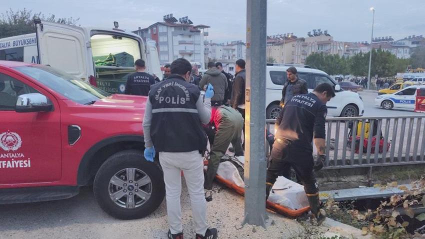 Antalya'da epilepsi hastasının acı ölümü! Sulama kanalında bulundu