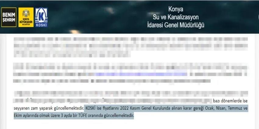 Konya'da 1 hafta sonra zam geliyor! 2026'nın ilki olacak