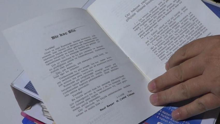 Rize'de kayıtlara geçti: İlk çay üretiminin tarihi ortaya çıktı! Bir memurun arşivinde bulundu