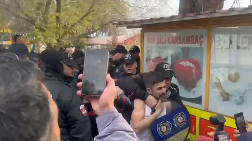 Adana'daki 'Amerikan Adası'nda yıkım gerginliği! Esnaf iş yerini ateşe verip polise direndi