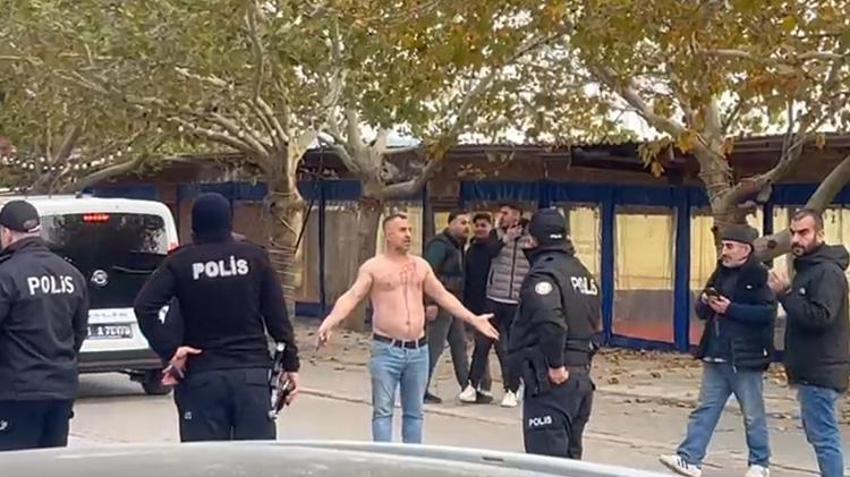 Adana'daki 'Amerikan Adası'nda yıkım gerginliği! Esnaf iş yerini ateşe verip polise direndi