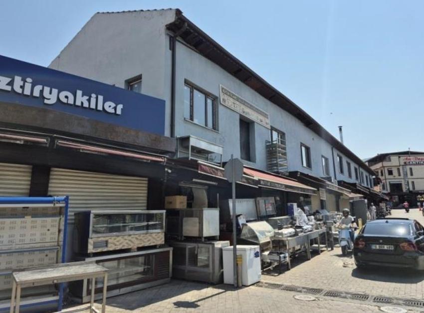 Bursa'da açık artırma başladı! Tarihi dükkanlar satışa çıktı