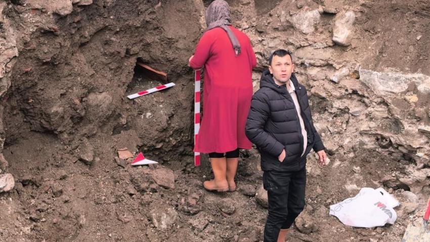 Bursa'da Ermeni mahallesi kazılırken bulundu! Operatör fark etti, jandarma nöbete başladı