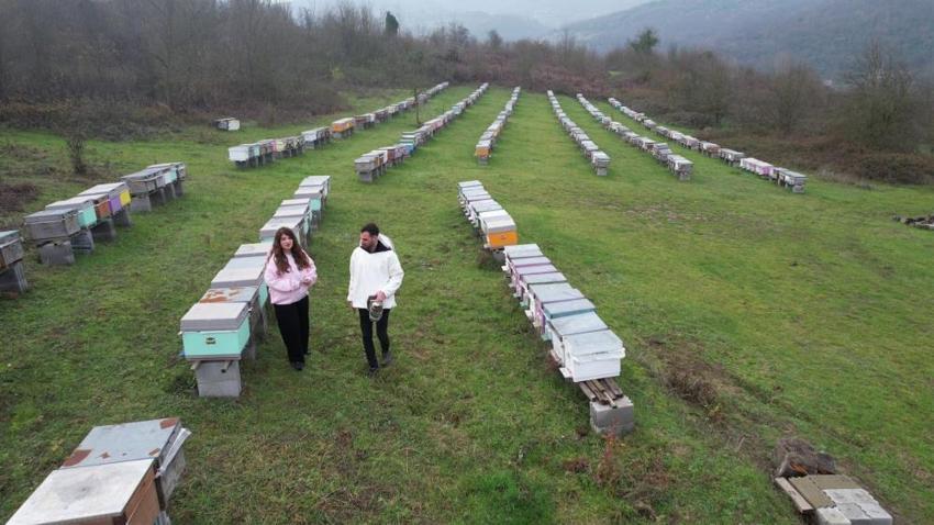 Dededen mesleğine 40 kovanla başladı, ürettiği dünyayı fethetti: Avrupa'da en iyisi seçildi! 'Yeraltında kömür yerüstünde o...'