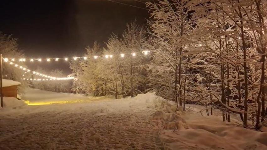 Rize’de kar kalınlığı 77 santimetreye ulaştı