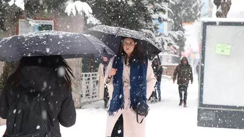 Meteoroloji alarm verdi! Lapa lapa kar yağacak: İşte o iller
