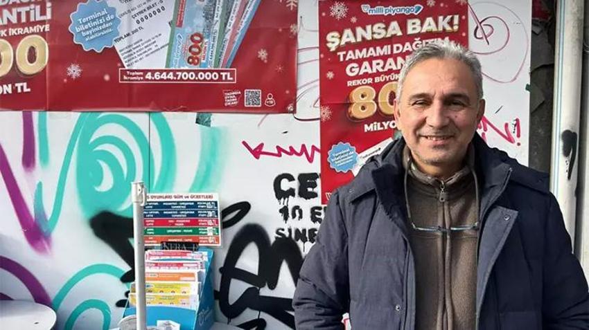 Yılbaşı öncesi Kadıköy’deki Milli Piyango bayilerinde yoğunluk