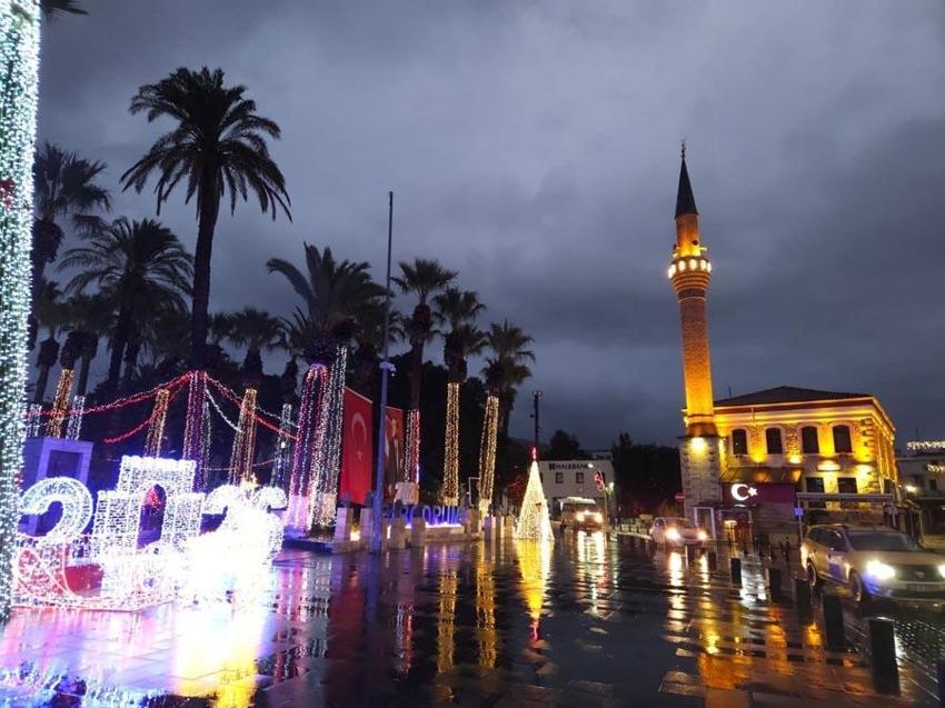 Muğla Bodrum'da yılbaşı hareketliliği zirveye ulaştı
