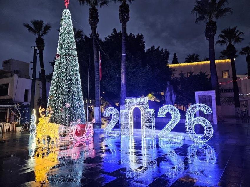 Muğla Bodrum'da yılbaşı hareketliliği zirveye ulaştı