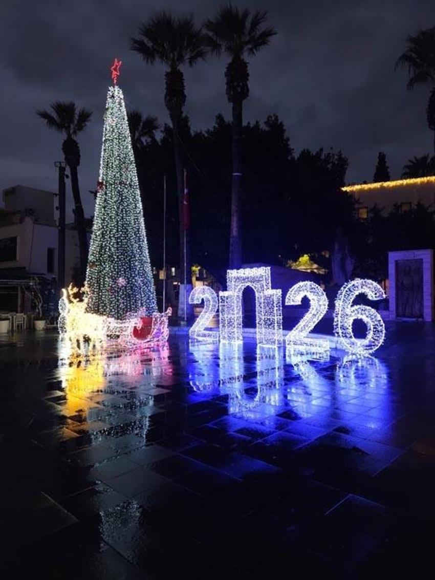 Muğla Bodrum'da yılbaşı hareketliliği zirveye ulaştı