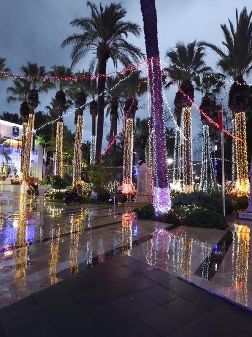 Muğla Bodrum'da yılbaşı hareketliliği zirveye ulaştı