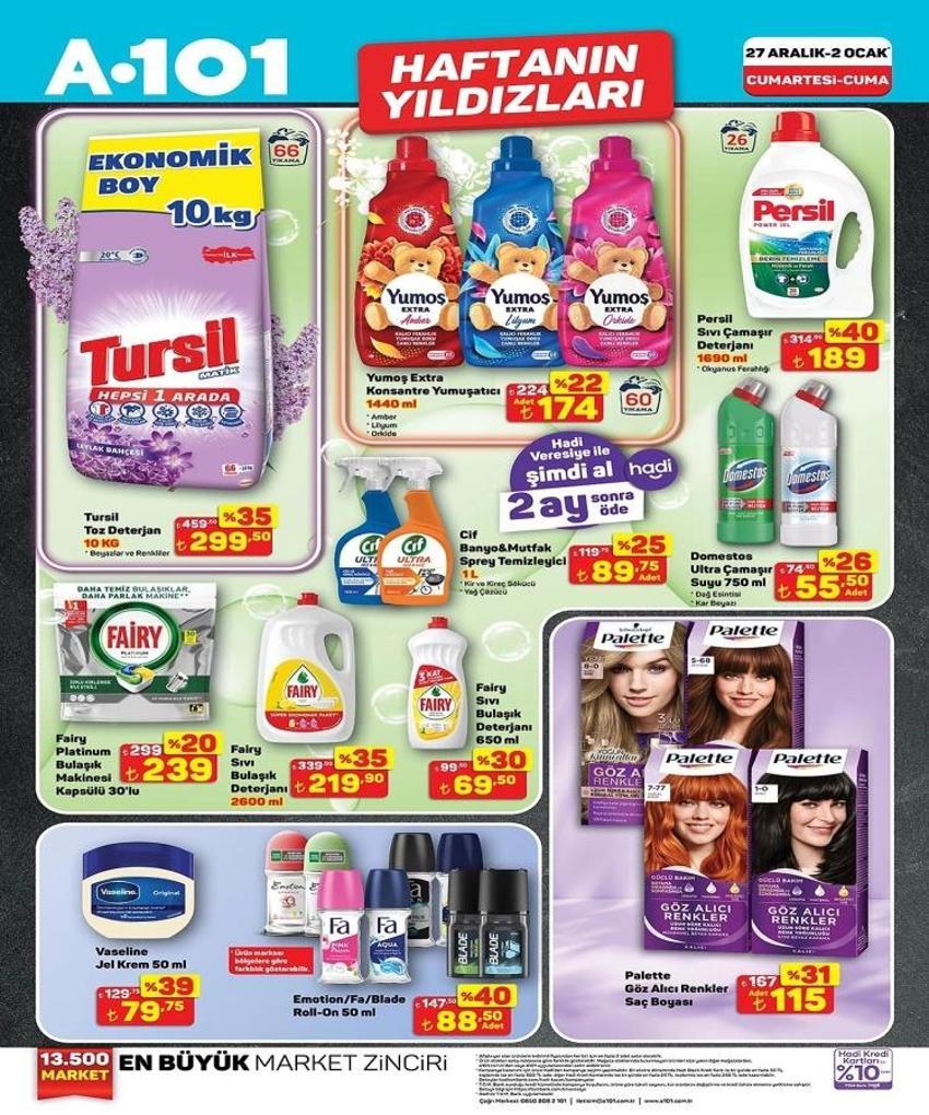 A101 yılbaşı paketi: 2 Ocak 2026'ya kadar geçerli! Yeni yıl özel katalog yayınlandı