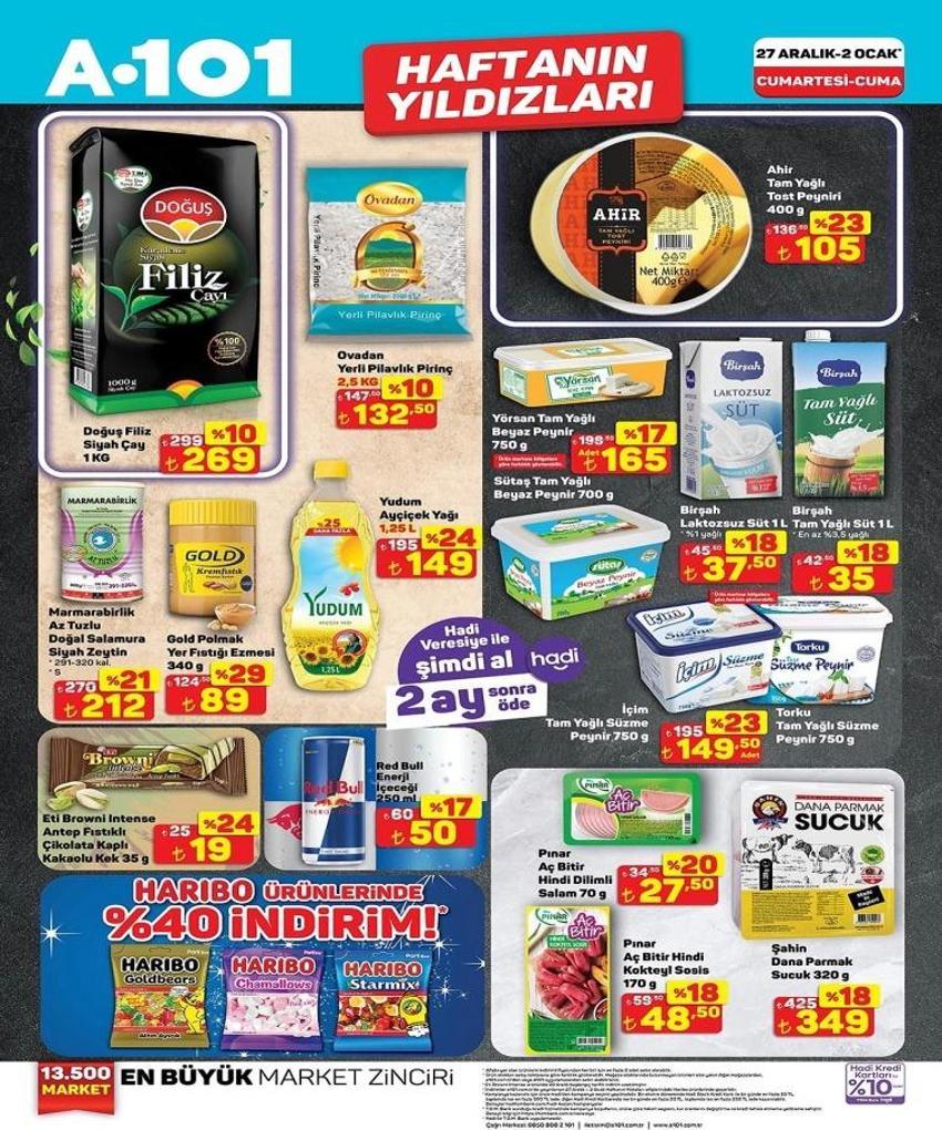 A101 yılbaşı paketi: 2 Ocak 2026'ya kadar geçerli! Yeni yıl özel katalog yayınlandı